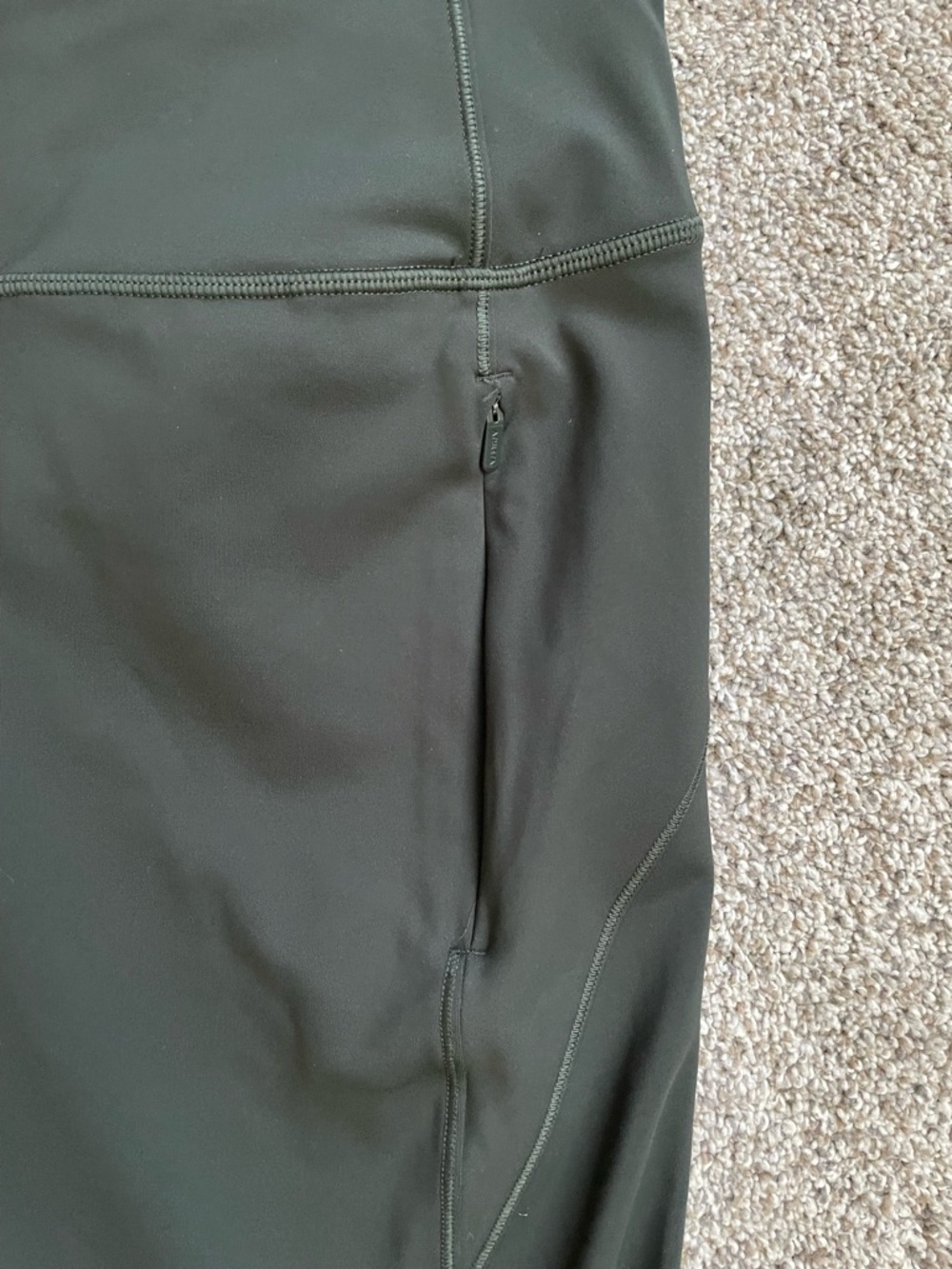 Athleta Elm Green High-Rise Athletic Joggers - Picture 6 of 7